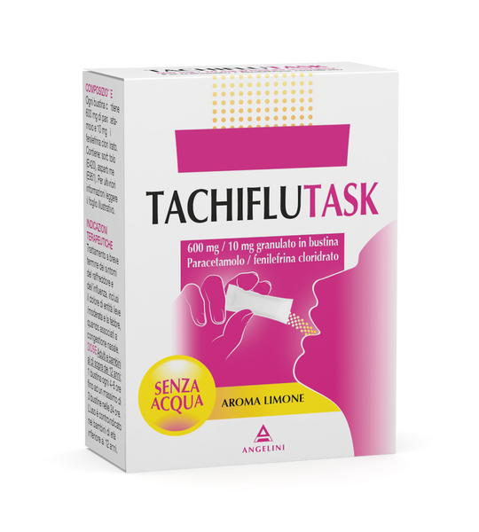 Tachiflutask 600Mg+10Mg 10 Bustine