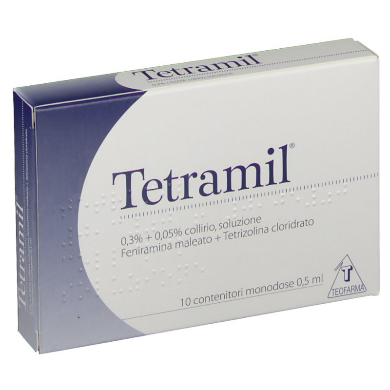 Tetramil Collirio 10 Flaconi Monodose 0,5ml