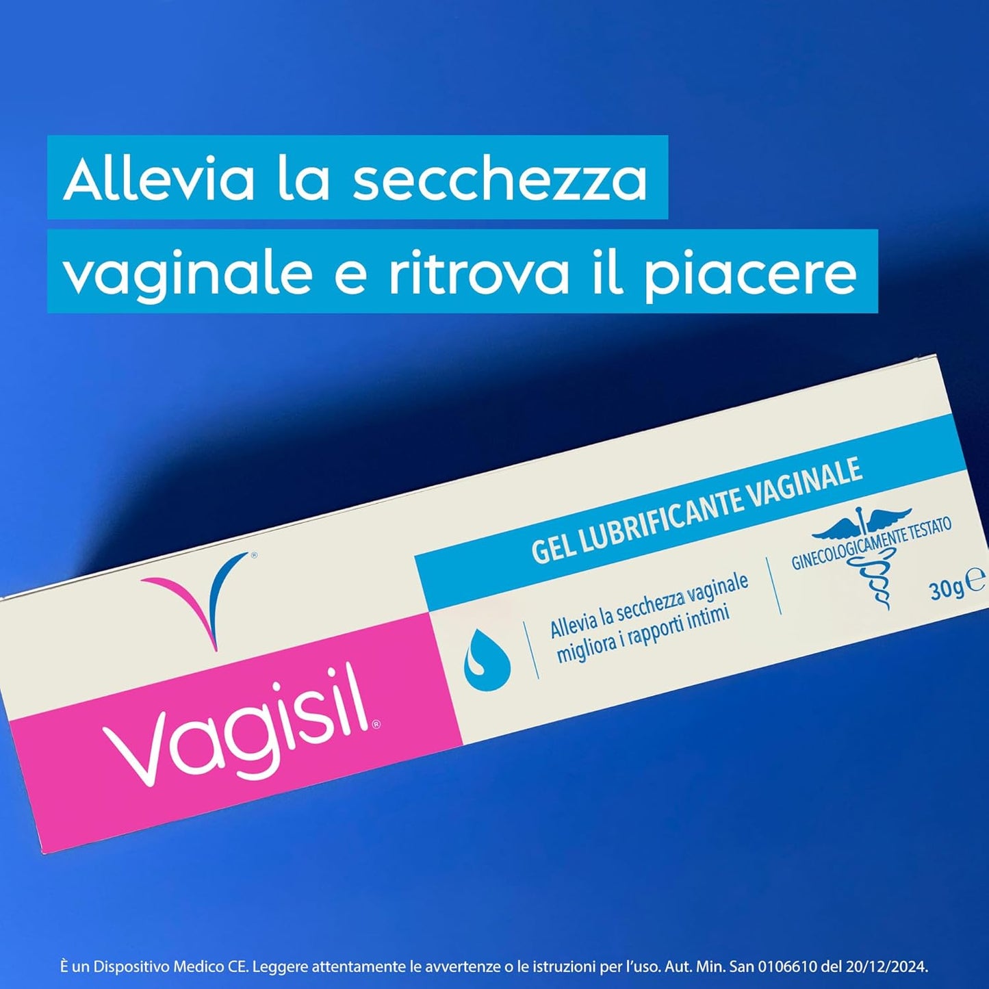 Vagisil Gel Lubrificante Intimo, Allevia La Secchezza Vaginale, 30 g