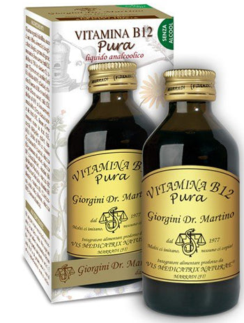 Vitamina B12 Pura 100ml dr. Giorgini - Vitamina B12 Pura 100ml dr. Giorgini