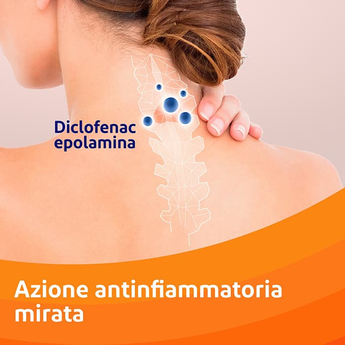 VoltadvanceGo Antinfiammatorio Diclofenac, Per Mal Di Schiena e Cervicale, 20 Capsule Molli