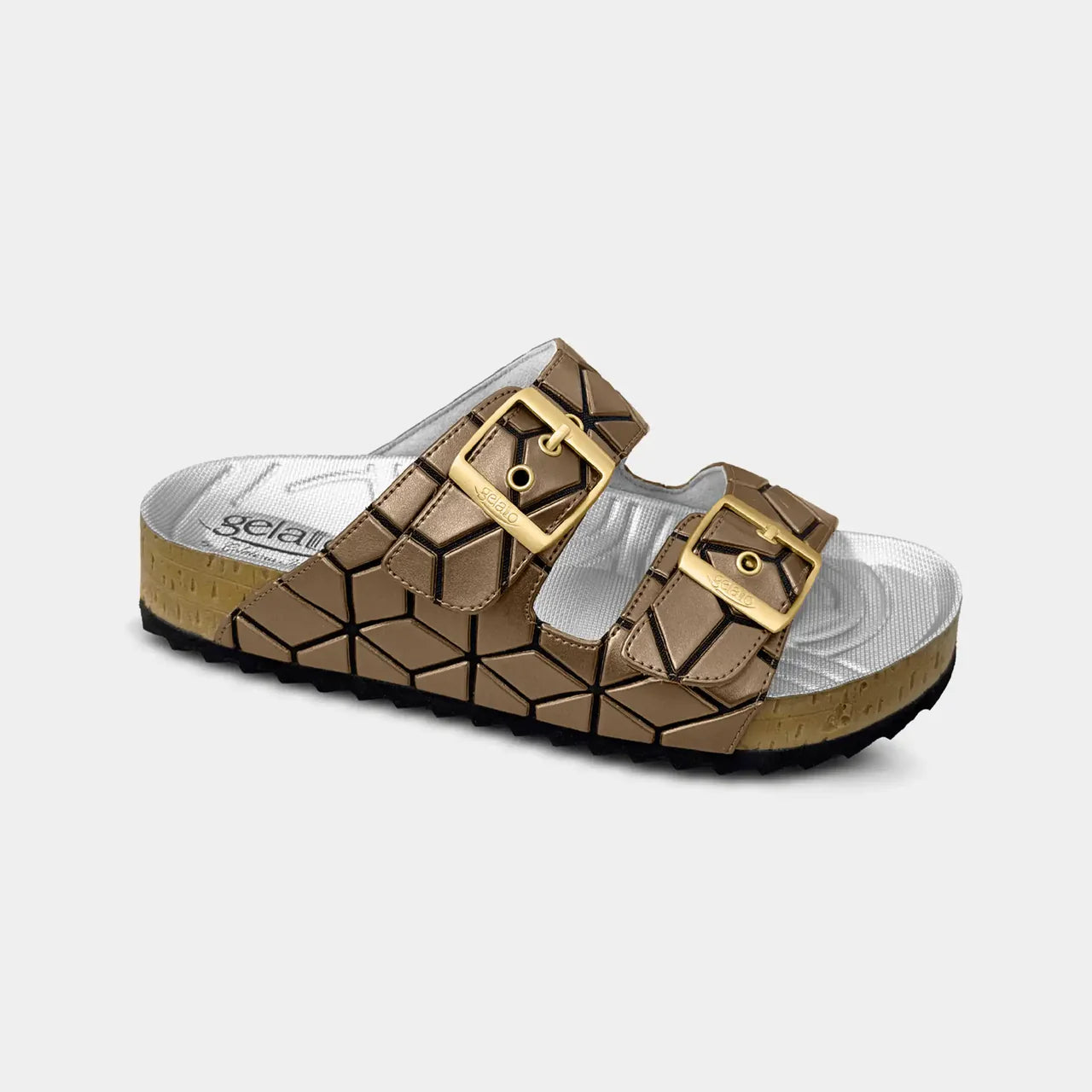 Gelatttos Woodstock Pixel 2 – Sandalo Bronzo