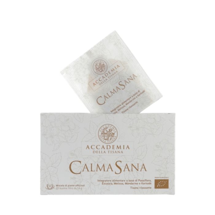 Calmasana Tisana Biologica, 16 Bustine, Accademia Della Tisana