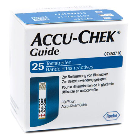 Accu-chek Guide 25 Strips Reta - Accu-chek Guide 25 Strips Reta