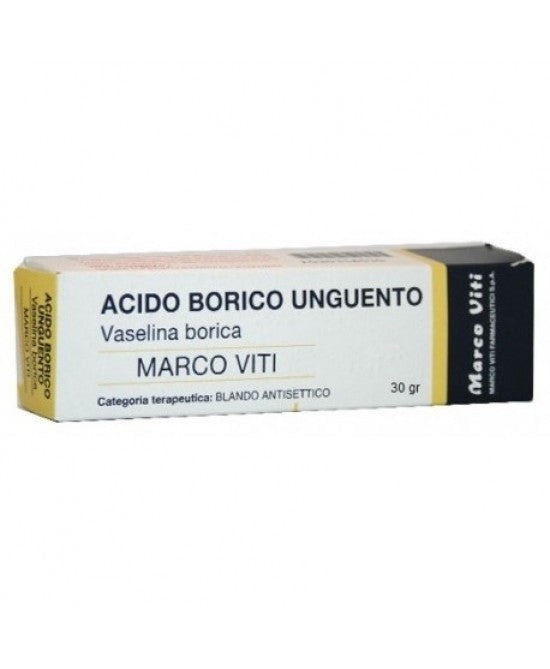 Acido Borico Mv*3% Ung 30g - Acido Borico Mv*3% Ung 30g