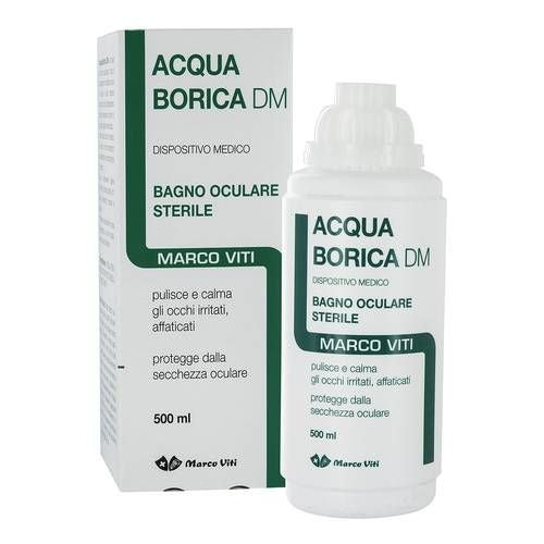 Acqua Borica Bagno Ocul 500ml - Acqua Borica Bagno Ocul 500ml