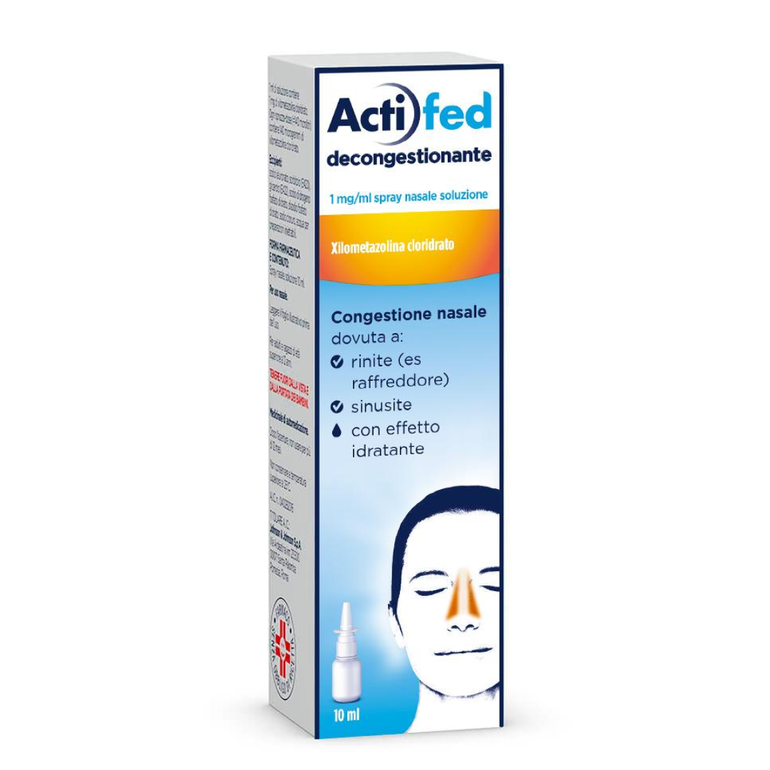 Actifed Decongestionante Spray Nasale Rinite e Sinusite