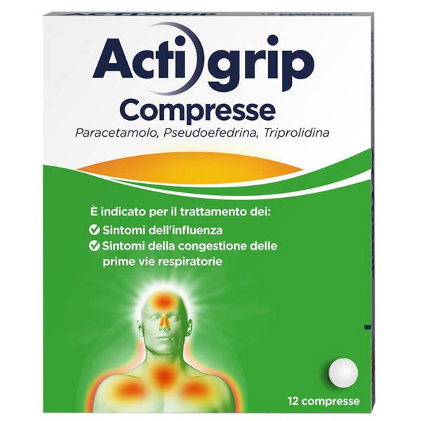 Actigrip 12 Compresse