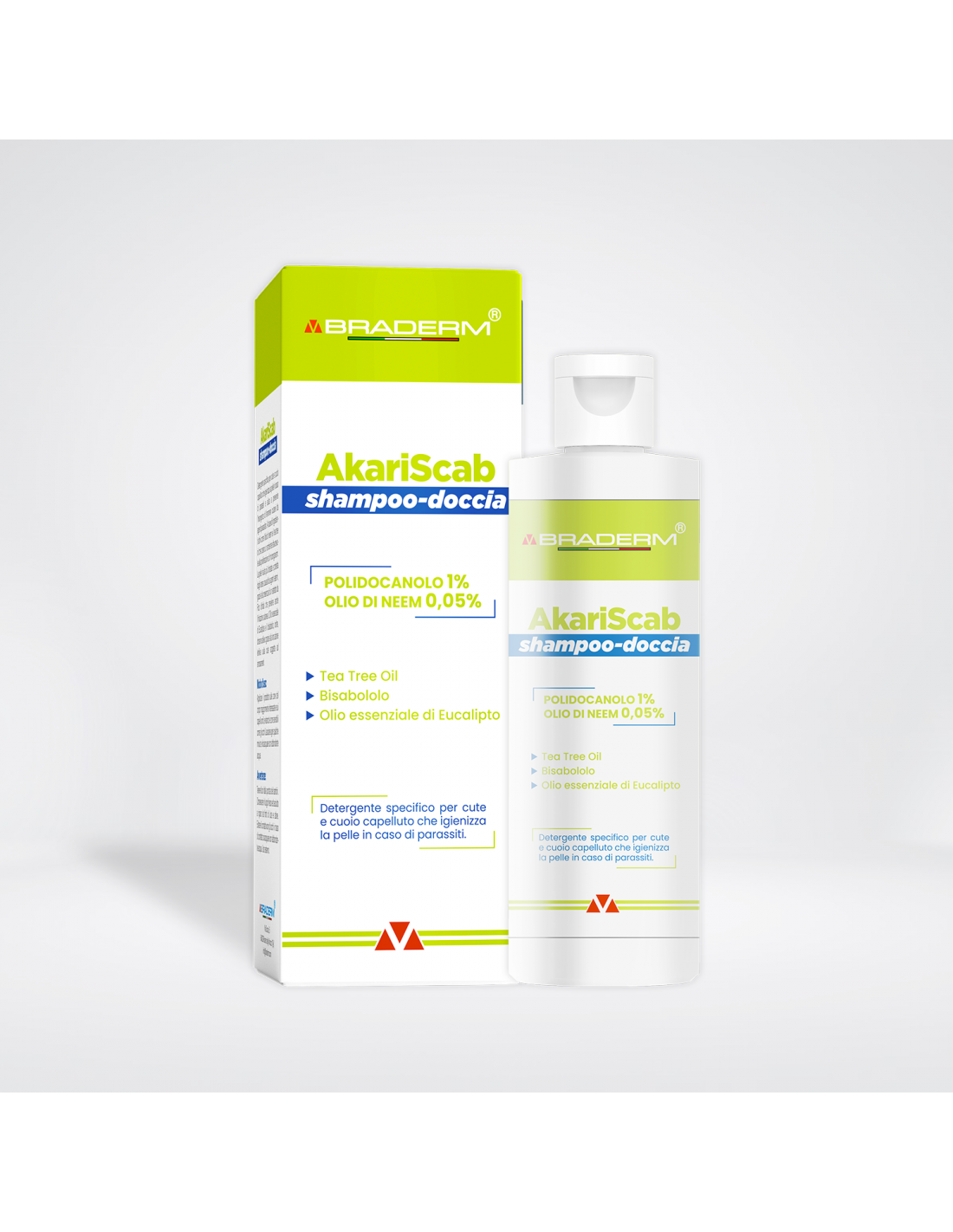 Akariscab Shampoo Doccia 150ml