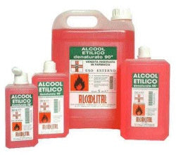 Alcool Etil Denat 90% 500ml
