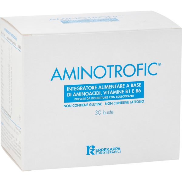 Aminotrofic 30 Buste, Integratore Alimentare di Aminoacidi