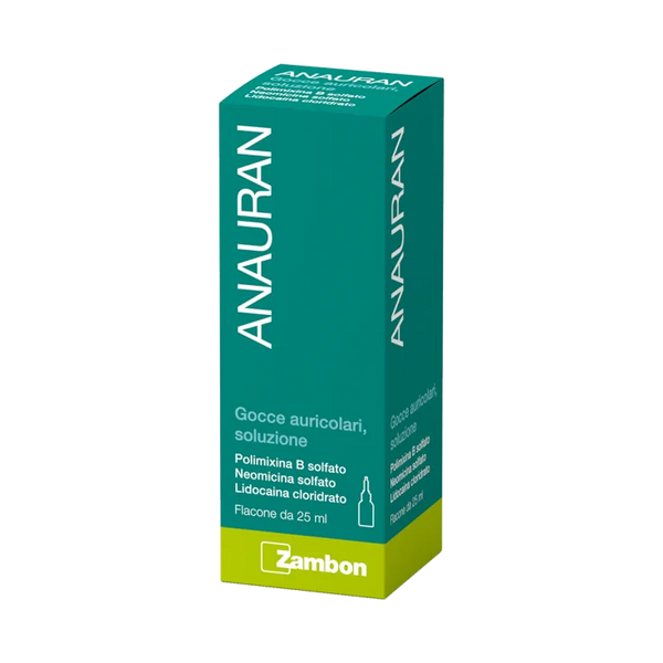 anauran gocce auricolari 25ml