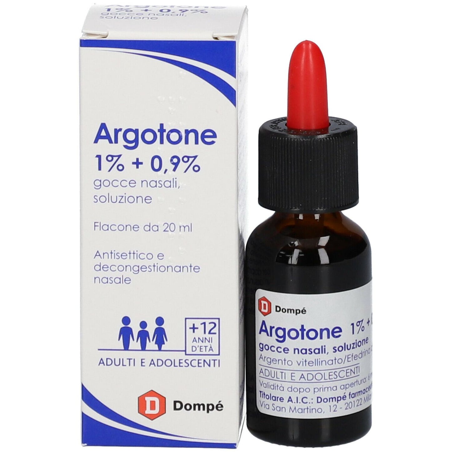Argotone Gocce Nasali 20ml 1%+0,9%