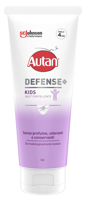 Autan Defense Kids Gel Antizanzare Dermatologicamente Testato Insetto Repellente 100ml - Autan Defense Kids Gel Antizanzare Insetto Repellente 100ml