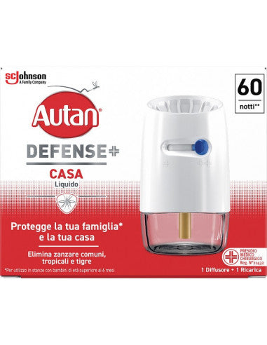 Autan Defense Liquido Elettrico Casa, Diffusore con ricarica 36ml