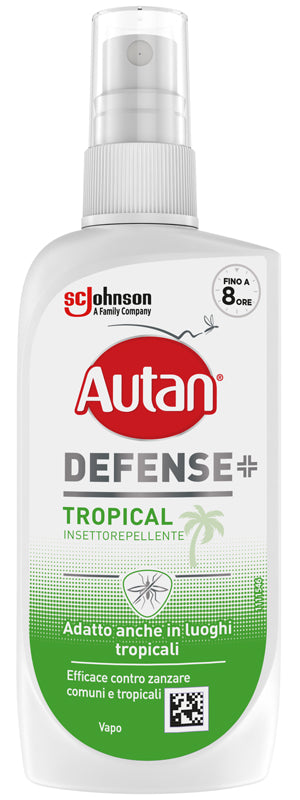 Autan Defense Tropical Spray Antizanzare Tigre E Tropicali Insetto Repellente 100ml