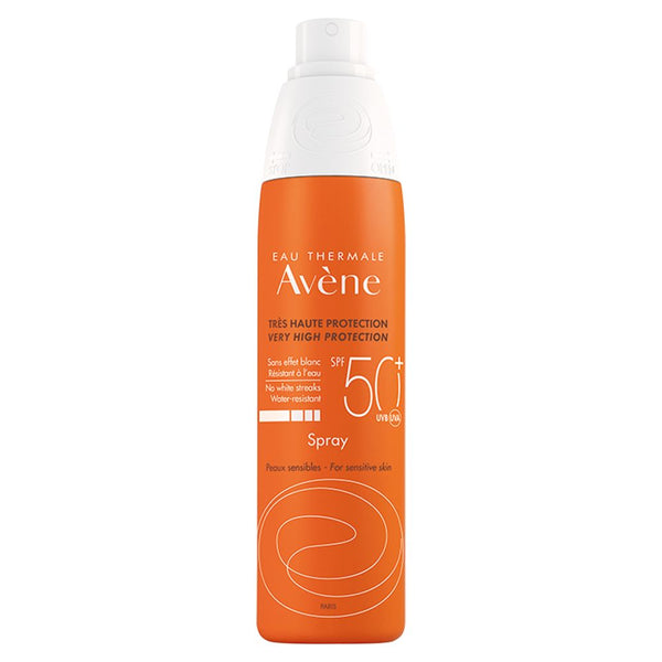 Avene Solare Spray Spf50+ Pelle Sensibile Viso Corpo 200ml