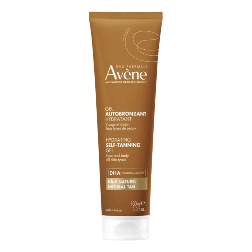 Avene Gel Autoabbronzante Idratante, Viso e Corpo, Per tutti i tipi di pelle, 100ml