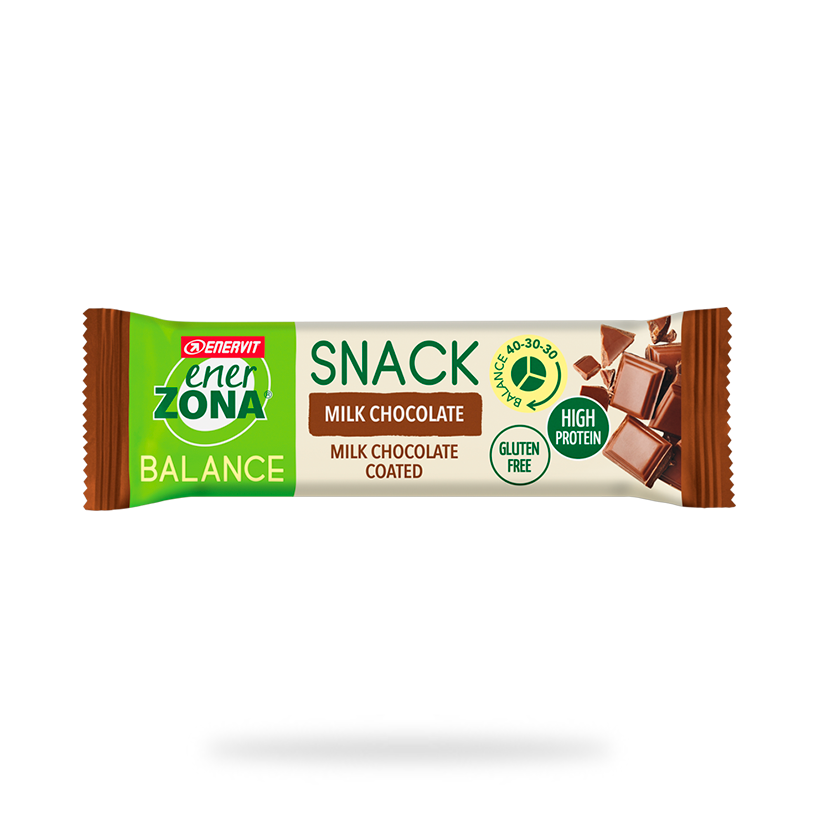 Enerzona Barretta Snack Milk Choco 33g - enerzona barretta milk chocolate