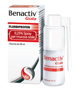 BENACTIV GOLA SPRAY 15ML 0,25% - benactive gola spray 