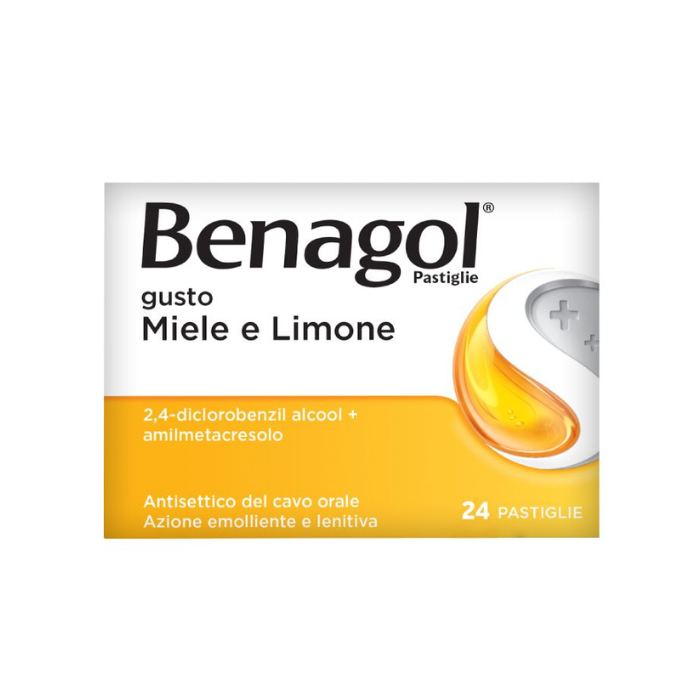 Benagol Miele Limone 24 Pastiglie
