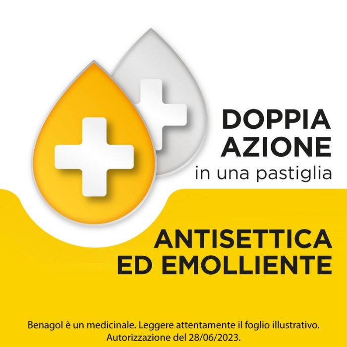 Benagol Miele Limone 24 Pastiglie