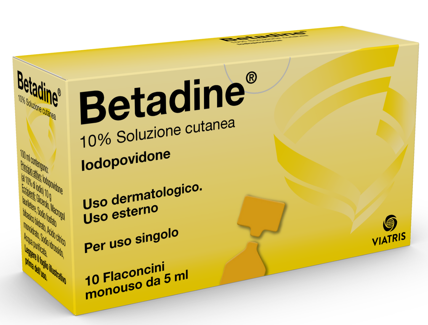 BETADINE*SOL CUT 10FL 5ML 10%