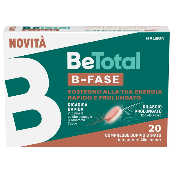 BeTotal B-Fase Integratore per Stanchezza 20 Compresse