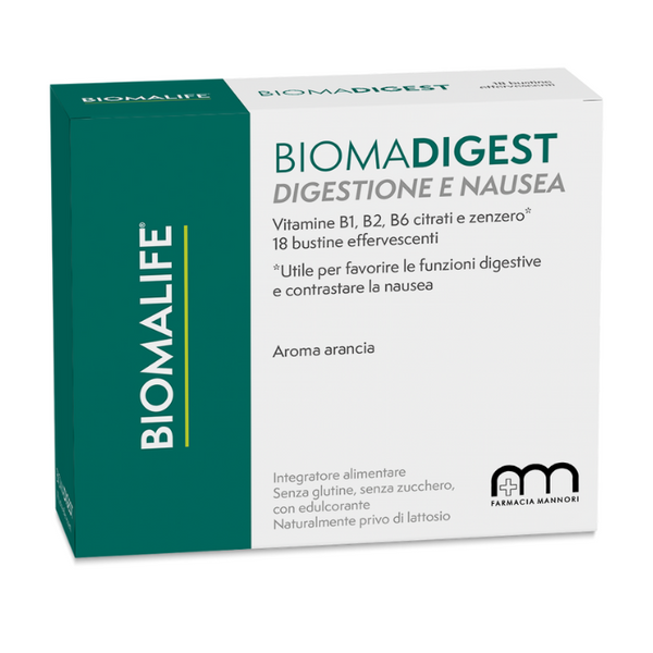 Biomadigest 18 Bustine Disturbi Digestivi Biomalife