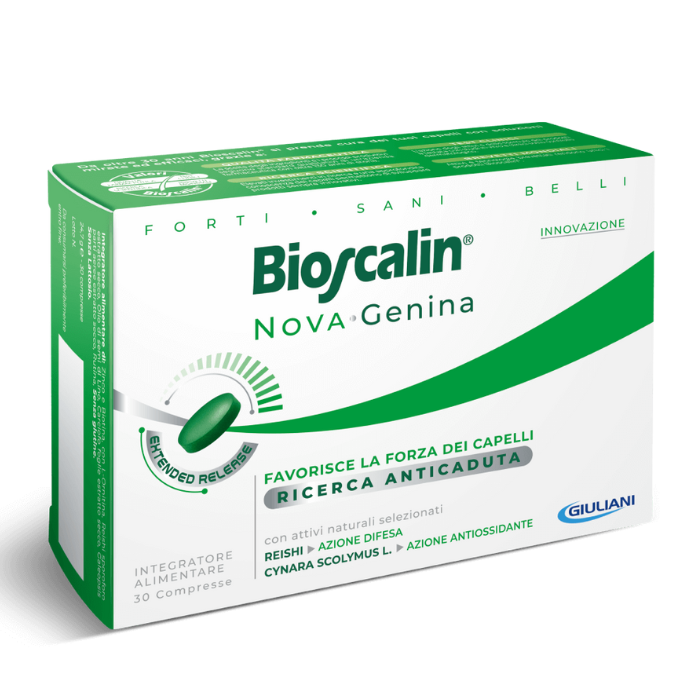 Bioscalin Nova Genina 30 Compresse Integratore Capelli Trattamento Anticaduta
