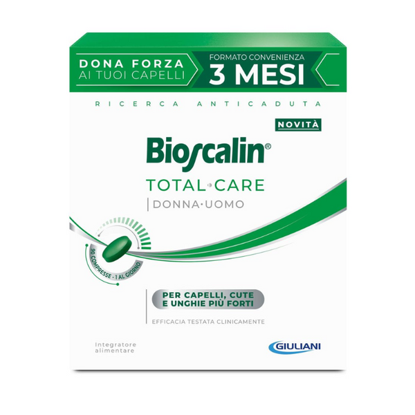 Bioscalin TOTAL CARE 90 Compresse, Integratore Alimentare, per Capelli