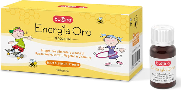 Buona Energia Oro Flaconcini Bambini 10 Flaconcini da 10 ml