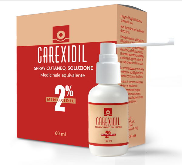 Carexidil Spray Cutaneo 2% 60ml