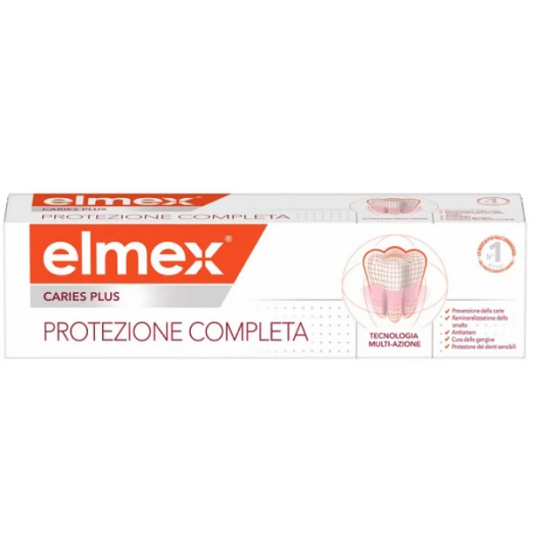 Elmex Dentifricio Caries Plus Protezione Completa 75ml