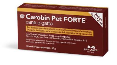 Carobin Pet Forte 30cpr - Carobin Pet Forte 30cpr