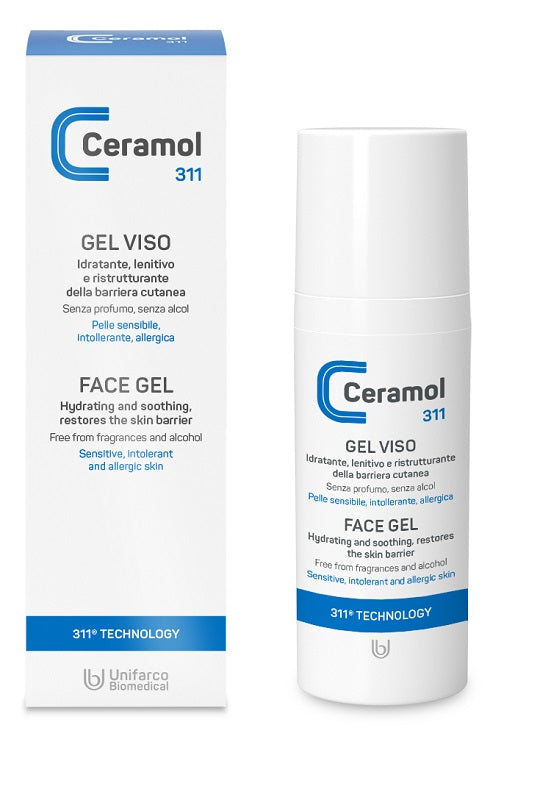 Ceramol Gel Viso 311 50ml