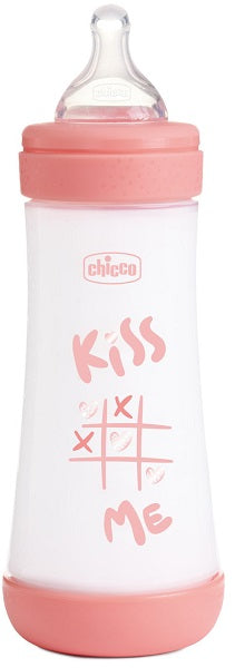 Chicco Biberon Perfect 5 300ml Flusso Veloce Girl