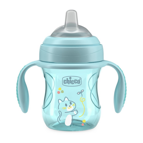 Chicco Tazza Transition Azzurra 4m+