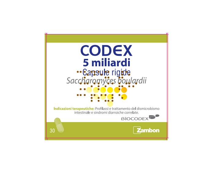 Codex*30cps 5mld 250mg