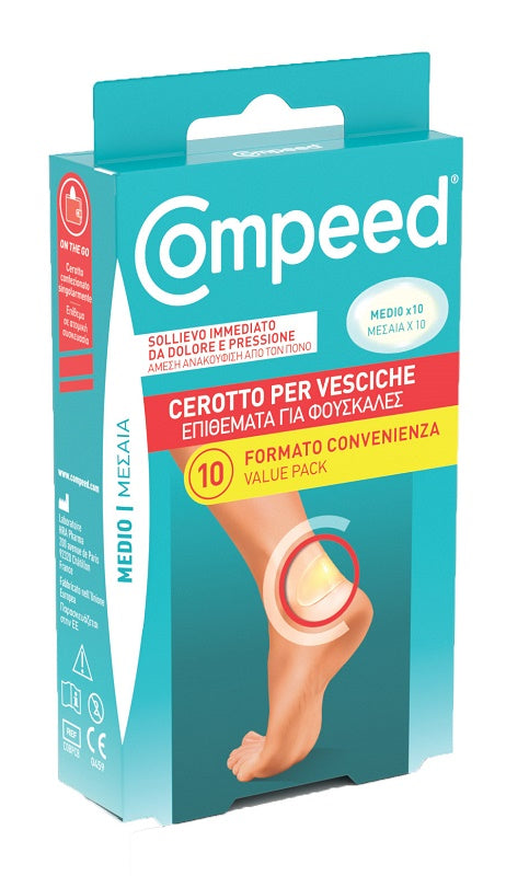 Compeed Cer Vesciche Medio10pz - Compeed Cer Vesciche Medio10pz