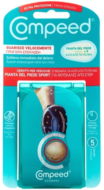 Compeed Vesciche Pian Pied 5pz - Compeed Vesciche Pian Pied 5pz