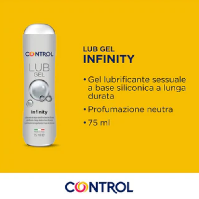 Control Gel Lubrificante Infinity 75ml - Control Gel Lubrificante Infinity 75ml