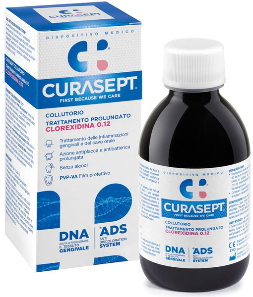 Curasept Collutorio 0,12 Clorexidina Trattamento Prolungato 200ml