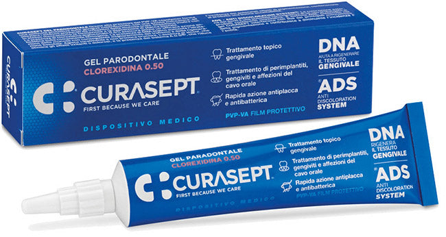 Curasept Gel Parod 0,5%ads+dna