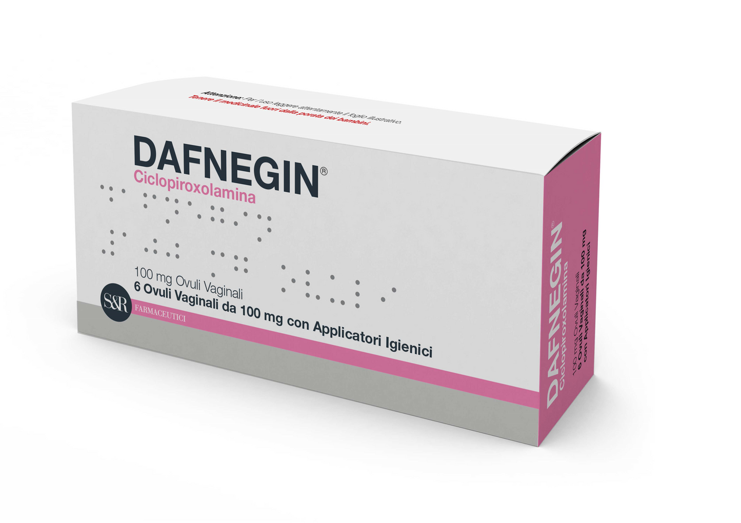 Dafnegin Ovuli Vaginali da 100mg 6 Ovuli Con Applicatori