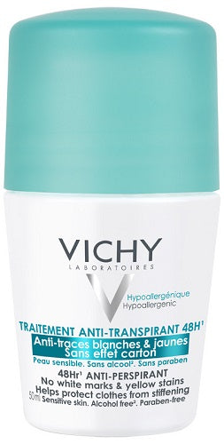 Vichy Deodorante Antitraspirante Pelle Sensibile Roll-on 50ml