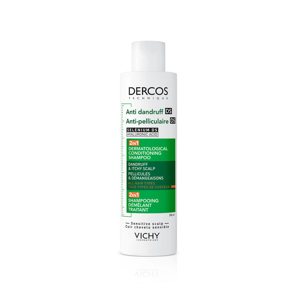 Dercos Vichy Anti-Forfora Trattamento 2 in 1 Shampoo e Balsamo 200ml