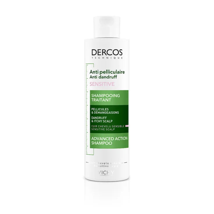 Dercos Shampo Antiforfora Sensitive 200ml - dercos shampoo sensitive anti-forfora 200ml