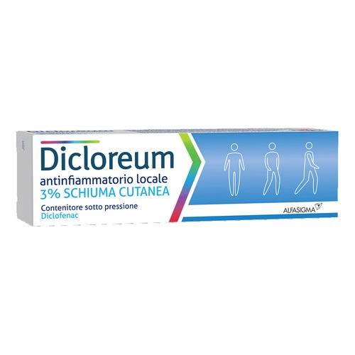 dicloreum 3% schiuma cutanea