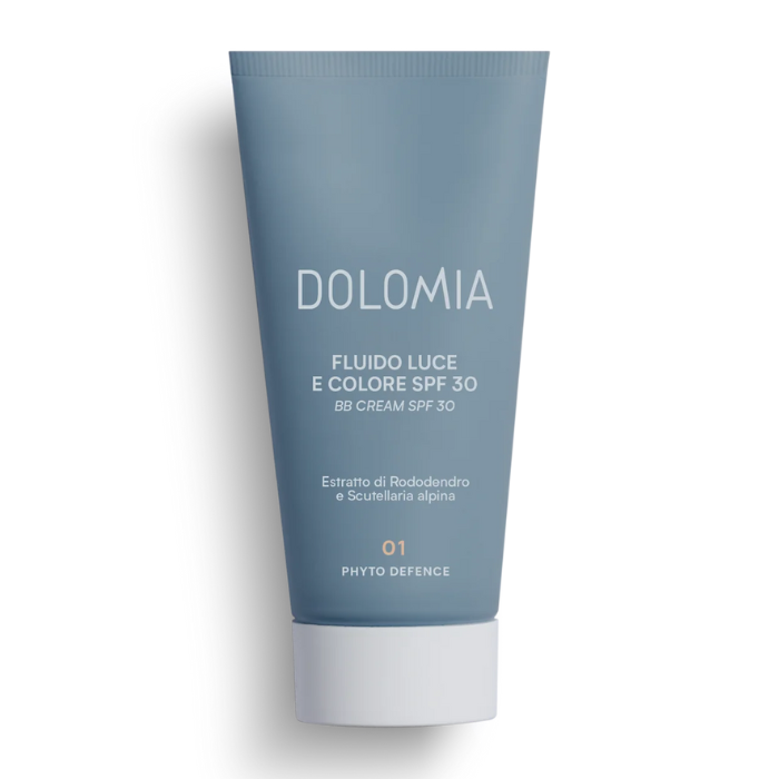 Dolomia Phyto Defence Fluido Luce & Colore 01 Spf30 50ml - Dolomia Phyto Defence Fluido Luce & Colore 01